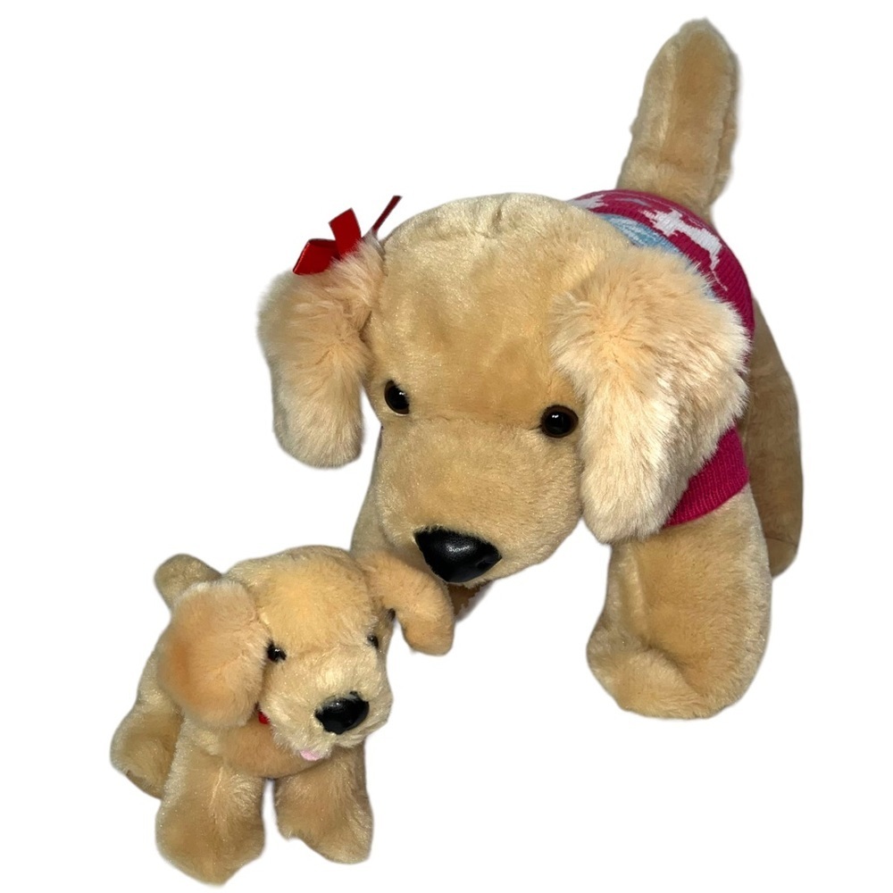 Build-A-Bear Golden Retriever Labrador‎ Dog Puppy Mom 2013 Soft Plush Animal BAB